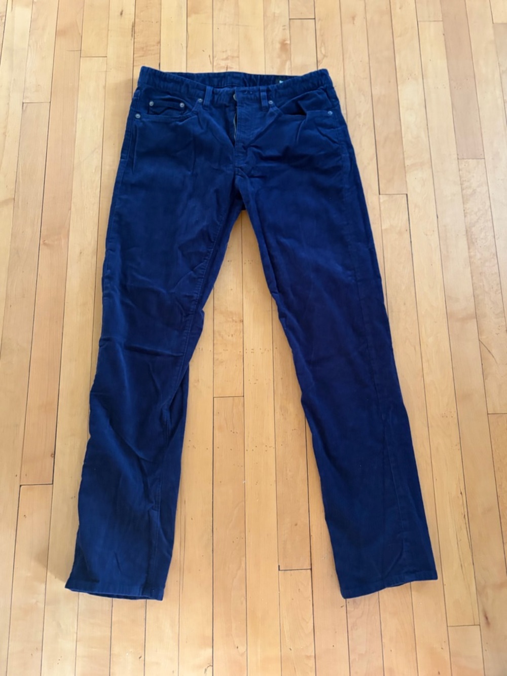 Bonobos Men's Navy Corduroy Pants